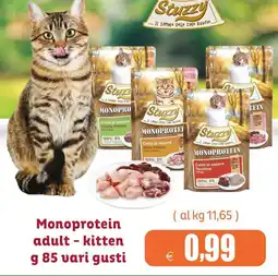 Elite Pet Stuzzy Monoprotein offerta
