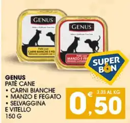 SeBón Supermercati Genus paté cane offerta