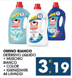 SeBón Supermercati Omino Bianco Detersivo Liquido offerta