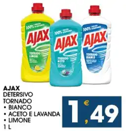 SeBón Supermercati Ajax detersivo tornado offerta