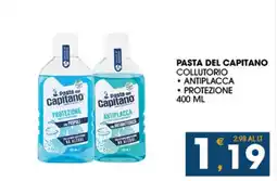 SeBón Supermercati Pasta del Capitano collutorio offerta