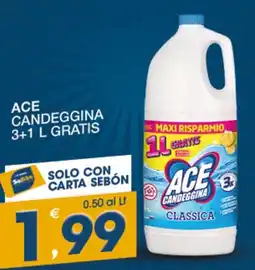 SeBón Supermercati Ace candeggina classica offerta