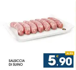 SeBón Supermercati Salsiccia di suino offerta