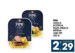 SeBón Supermercati Fini antica bottega pasta fresca ripiena offerta