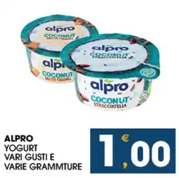 SeBón Supermercati Alpro yogurt offerta