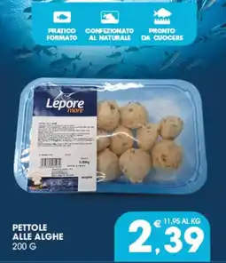 SeBón Supermercati Pettole alle alghe Lepore mare offerta