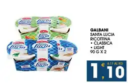 SeBón Supermercati Galbani Santa Lucia Ricottina Classica offerta