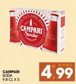 SeBón Supermercati Campari Soda offerta