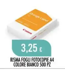 Scelgo Risma fogli fotocopie A4 colore bianco offerta