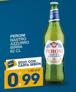 SeBón Supermercati Peroni Nastro Azzurro birra offerta