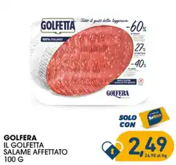 SeBón Supermercati Golfera il golfetta salame affettato offerta