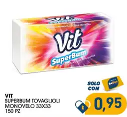SeBón Supermercati Vit SuperBum tovaglioli offerta