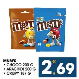 SeBón Supermercati M&M'S offerta