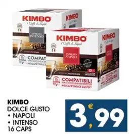 SeBón Supermercati Kimbo Dolce Gusto Napoli Intenso offerta