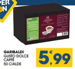 SeBón Supermercati Garibaldi Gusto Dolce Caffè offerta