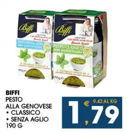 SeBón Supermercati Biffi Pesto alla genovese offerta