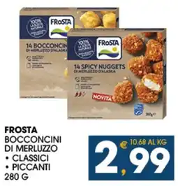 SeBón Supermercati Frosta bocconcini di merluzzo offerta