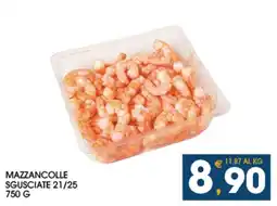 SeBón Supermercati Mazzancolle sgusciate offerta
