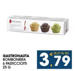 SeBón Supermercati Gastronauta bomboniera 6 pasticcotti offerta