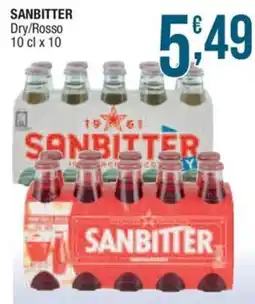 Sidis mini Sanbitter Dry/Rosso offerta