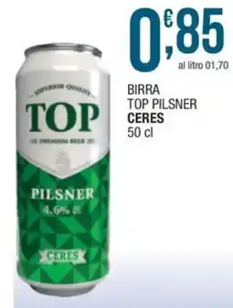 Sidis mini Birra Top Pilsner Ceres offerta
