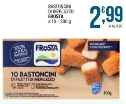 Sidis mini Bastoncini di merluzzo frosta offerta