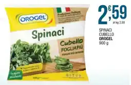 Sidis mini Spinaci Cubello Orogel offerta