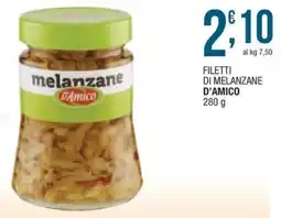 Sidis mini Filetti di melanzane d'Amico offerta