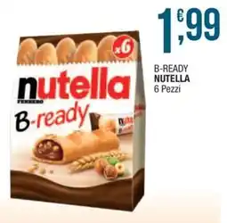 Sidis mini B-ready Nutella offerta