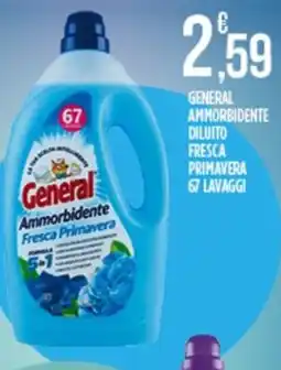 Euroesse General Ammorbidente Fresca Primavera offerta