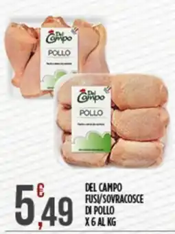 Euroesse Del Campo fusì/sovra cosce di pollo offerta