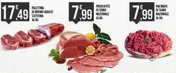 Euroesse Palettina di bovino adulto scottona offerta