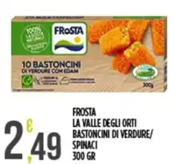 Euroesse Frosta bastoncini di verdure/spinaci offerta