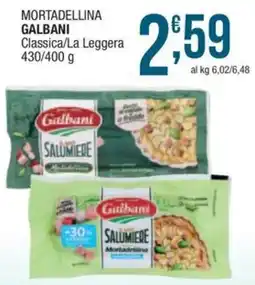 Sidis mini Mortadellina Galbani offerta