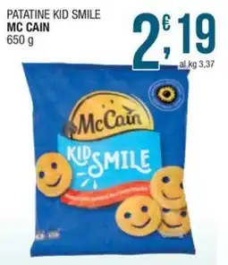 Sidis mini Patatine Kid Smile McCain offerta