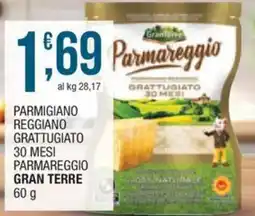 Sidis mini Parmareggio Parmigiano Reggiano Grattugiato 30 Mesi Gran Terre offerta