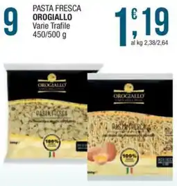 Sidis mini Pasta fresca OroGiallo offerta