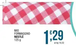 Sidis mini Mio formaggino Nestlé offerta