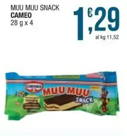 Sidis mini Muu Muu Snack Cameo offerta
