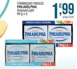 Sidis mini Formaggio fresco Philadelphia Original/Light offerta