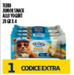 Euroesse Teddi junior snack allo yogurt offerta