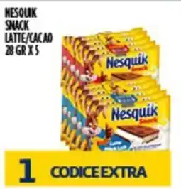 Euroesse Nesquik Snack Latte/Cacao offerta