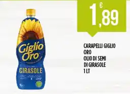 Euroesse Carapelli Giglio Oro olio di semi di girasole offerta