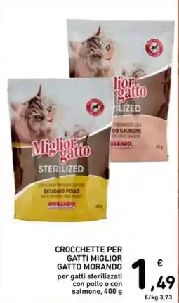 Spazio Conad Crocchette per gatti Miglior Gatto Morando offerta