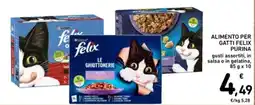 Spazio Conad Alimento per gatti Felix Purina offerta