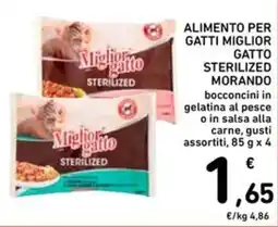 Spazio Conad Miglior gatto sterilized offerta