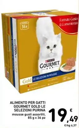 Spazio Conad Gourmet Gold le selezioni Purina offerta