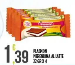 Euroesse Plasmon merendina al latte offerta