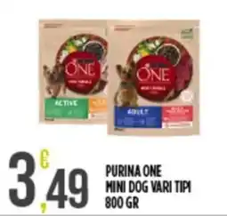 Euroesse Purina One mini dog vari tipi offerta