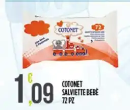Euroesse Cotonet salviette bebè offerta
